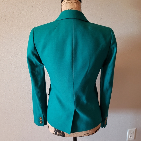 J. Crew teal blazer - Picture 6 of 10